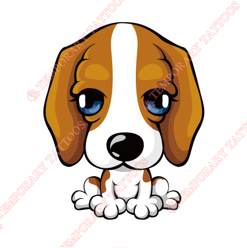 Dogs Customize Temporary Tattoos Stickers NO.8737